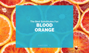Substitutes for Blood Orange