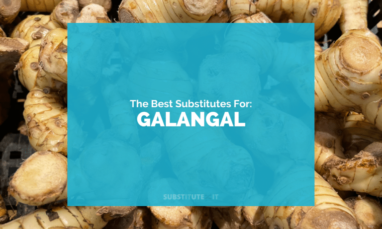 Substitutes for Galangal