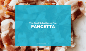 Substitutes for Pancetta
