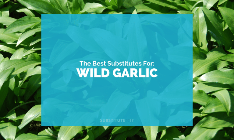 Substitutes for Wild Garlic