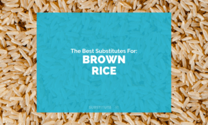 Substitutes for Brown Rice