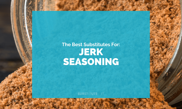 Substitutes for Jerk Seasoning