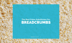 Paleo Substitutes for Breadcrumbs