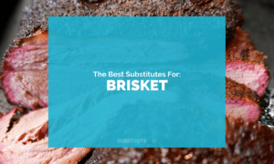 Substitutes for Brisket
