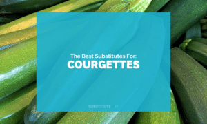 Substitutes for Courgettes