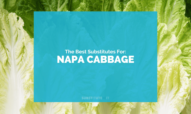 Substitutes for Napa Cabbage