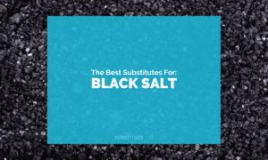 Substitutes for Black Salt